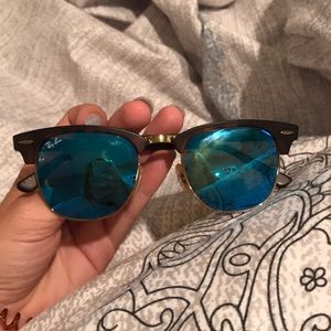 Clubmaster Ray Ban sunglasses